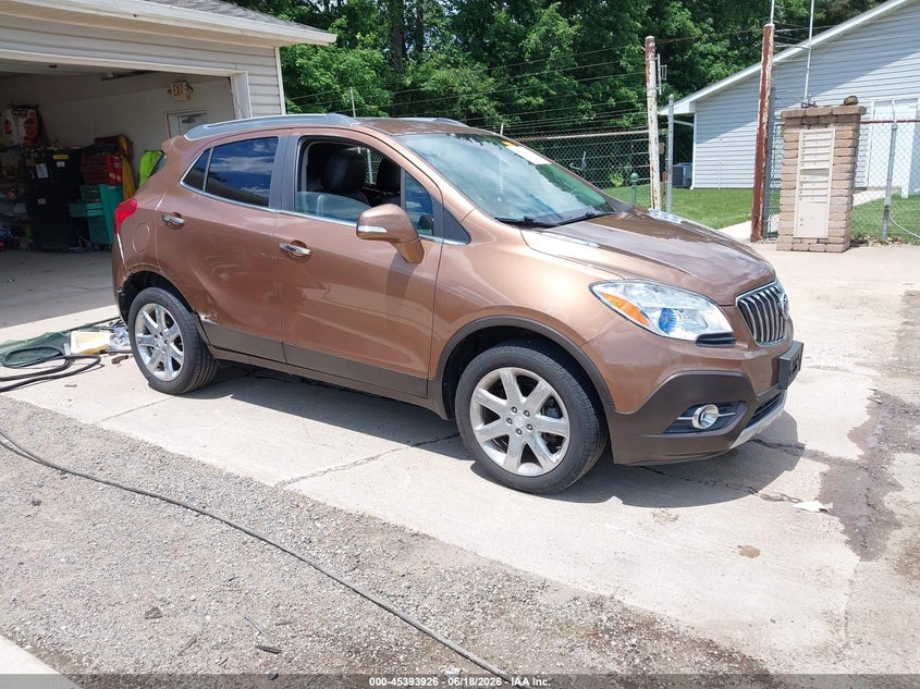 2016 Buick Encore VIN KL4CJGSB1GB594897 IAAI salvage auction — LEFT SIDE, Salvage (Ohio), sold $1,750 on 2026-07-13 (photo 1)