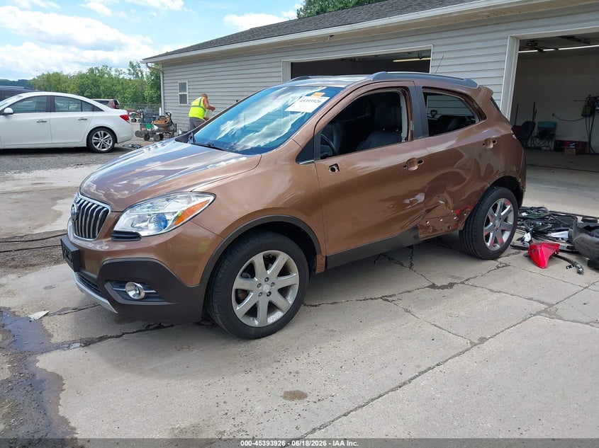 2016 Buick Encore VIN KL4CJGSB1GB594897 IAAI salvage auction — LEFT SIDE, Salvage (Ohio), sold $1,750 on 2026-07-13 (photo 2)