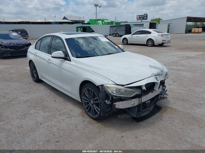 2014 BMW 3er VIN WBA3A9G58ENS64428 IAAI salvage auction — FRONT END, Salvage (Idaho), sold $4,300 on 2026-07-31 (photo 1)