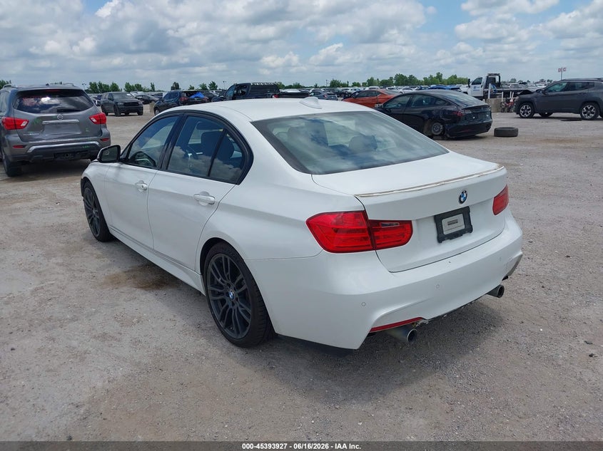 2014 BMW 3er VIN WBA3A9G58ENS64428 IAAI salvage auction — FRONT END, Salvage (Idaho), sold $4,300 on 2026-07-31 (photo 3)