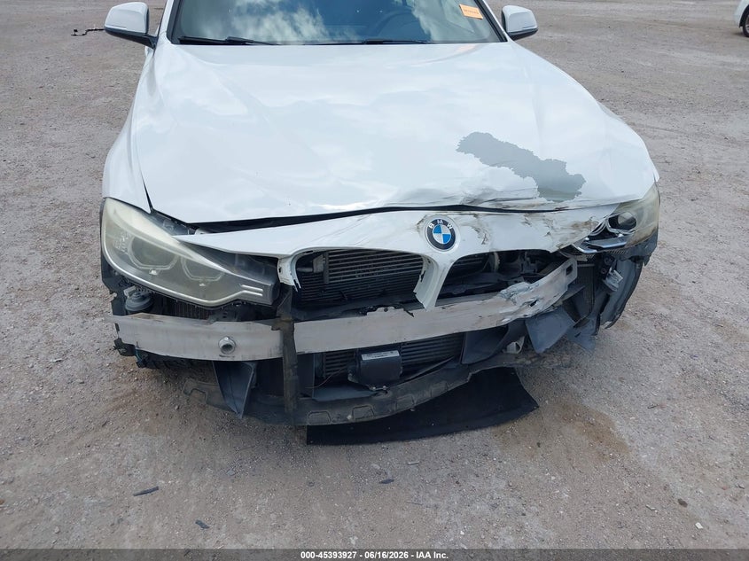 2014 BMW 3er VIN WBA3A9G58ENS64428 IAAI salvage auction — FRONT END, Salvage (Idaho), sold $4,300 on 2026-07-31 (photo 6)