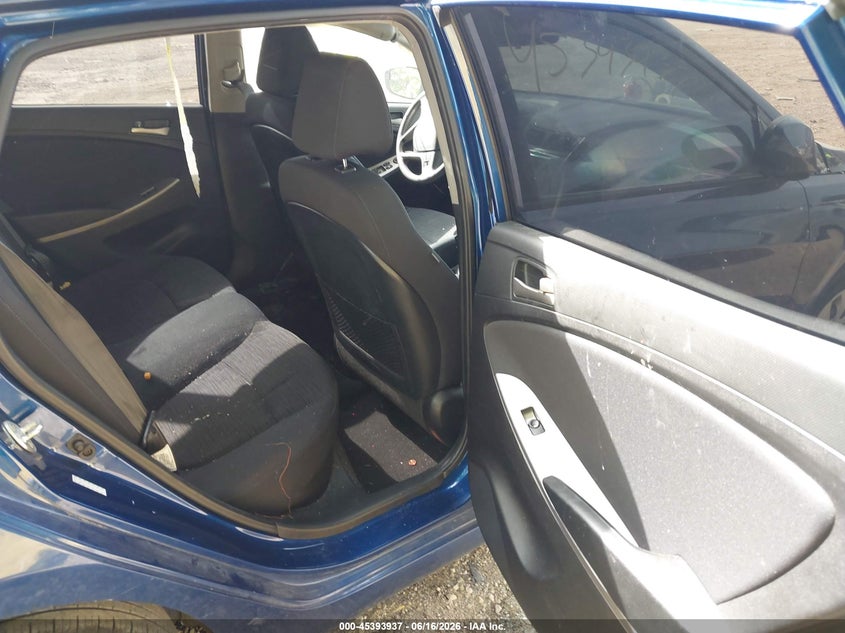 2015 Hyundai Accent VIN KMHCT5AE2FU228378 IAAI salvage auction — FRONT END, Clear (Indiana), sold $300 on 2026-07-29 (photo 8)