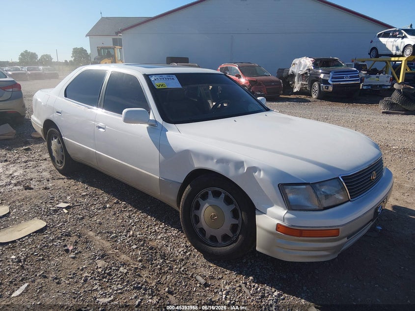 1996 Lexus Ls 400 VIN JT8BH22F6T0061161 IAAI salvage auction — LEFT SIDE, Salvage (Pennsylvania), sold $425 on 2026-07-08 (photo 1)