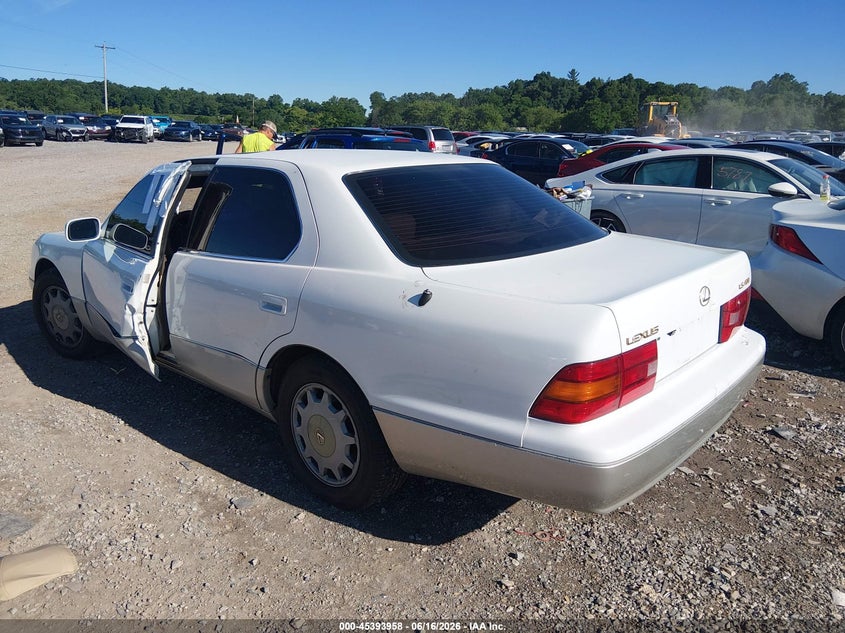 1996 Lexus Ls 400 VIN JT8BH22F6T0061161 IAAI salvage auction — LEFT SIDE, Salvage (Pennsylvania), sold $425 on 2026-07-08 (photo 3)