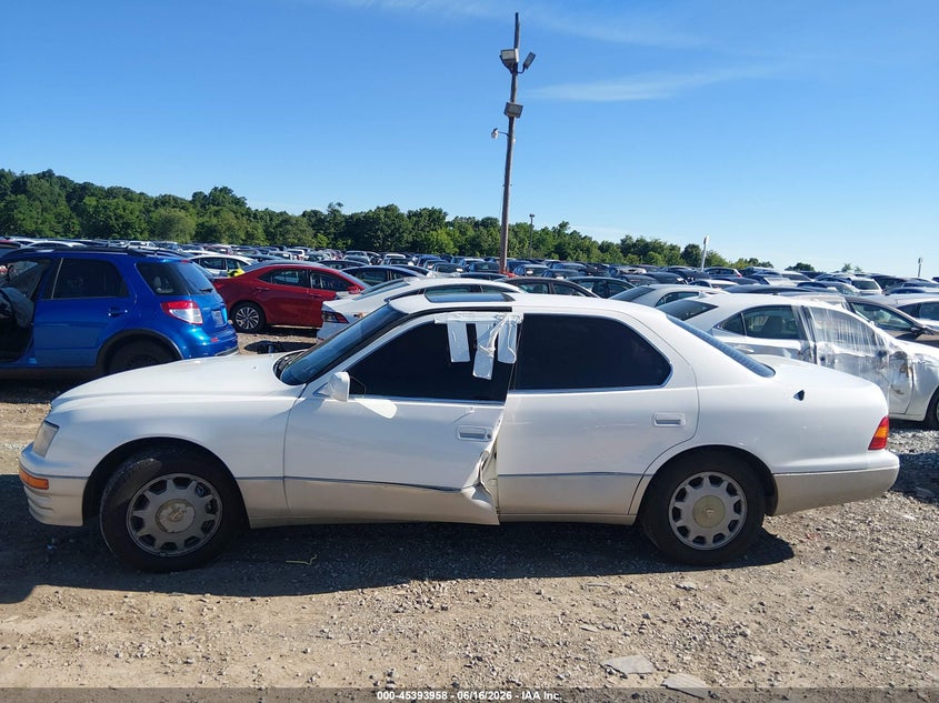 1996 Lexus Ls 400 VIN JT8BH22F6T0061161 IAAI salvage auction — LEFT SIDE, Salvage (Pennsylvania), sold $425 on 2026-07-08 (photo 6)