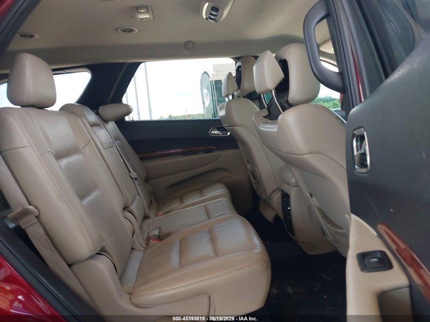 2014 Dodge Durango VIN 1C4RDHDG8EC560310 IAAI salvage auction — REAR END, Salvage Title, sold $1,250 on 2026-08-23 (photo 8)