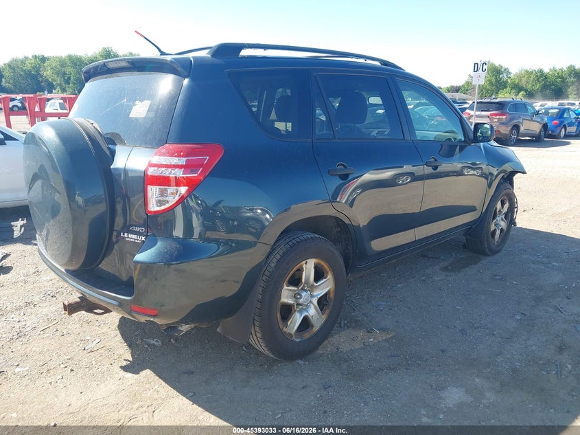 2010 Toyota Rav4 VIN JTMBF4DV7AD031504 IAAI salvage auction — FRONT END, Clear (Wisconsin), sold $1,950 on 2026-07-16 (photo 4)