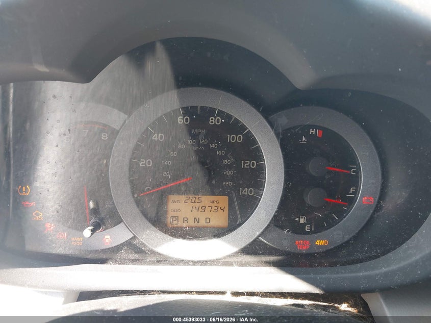 2010 Toyota Rav4 VIN JTMBF4DV7AD031504 IAAI salvage auction — FRONT END, Clear (Wisconsin), sold $1,950 on 2026-07-16 (photo 7)