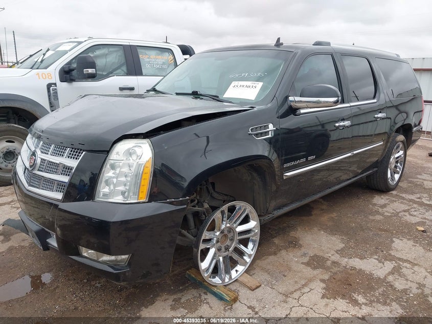 2011 Cadillac Escalade VIN 1GYS3KEF6BR214007 IAAI salvage auction — FRONT END, Salvage (Texas), sold $1,200 on 2026-08-21 (photo 2)