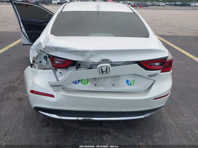 2019 Honda Insight VIN 19XZE4F92KE018600 IAAI salvage auction — REAR END, Rebuildable (Florida), sold $3,250 on 2026-07-10 (photo 6)