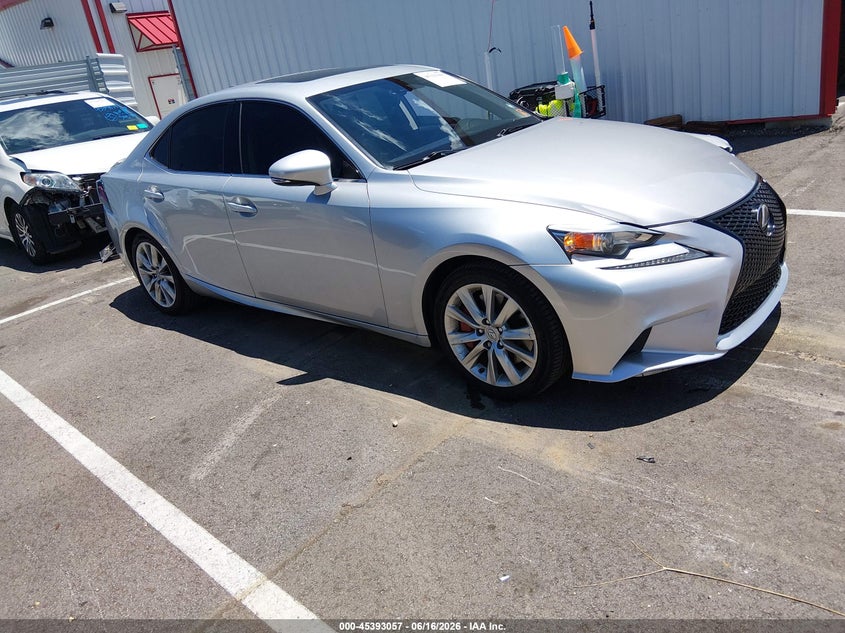 2016 Lexus Is VIN JTHBA1D22G5017692 — IAAI salvage auction photo