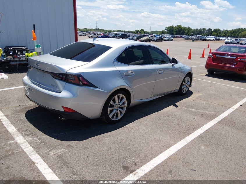 2016 Lexus Is VIN JTHBA1D22G5017692 IAAI salvage auction — SIDE, Clear (Tennessee), sold $4,850 on 2026-07-05 (photo 4)
