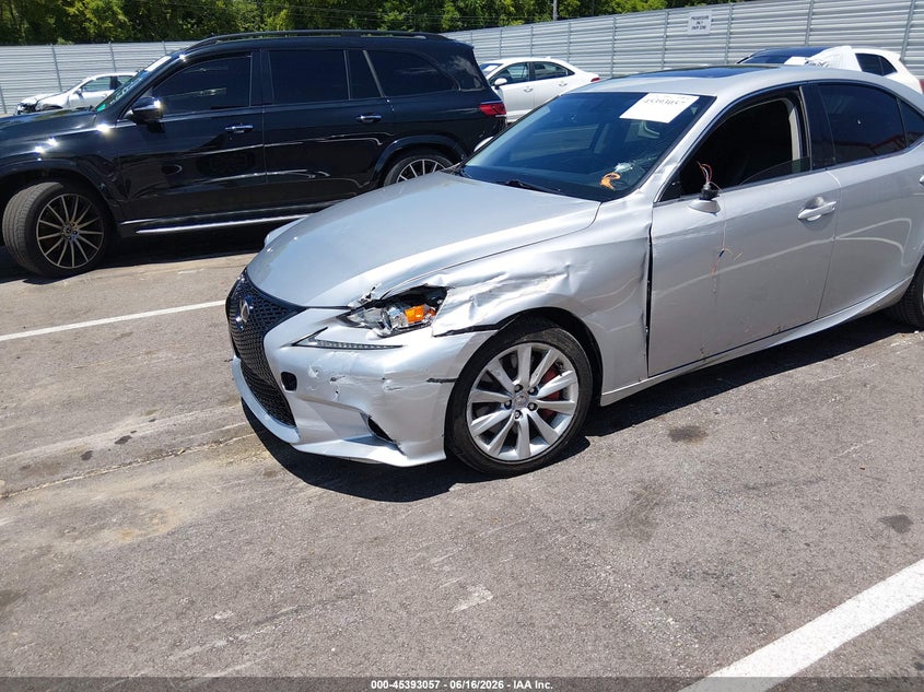 2016 Lexus Is VIN JTHBA1D22G5017692 IAAI salvage auction — SIDE, Clear (Tennessee), sold $4,850 on 2026-07-05 (photo 6)