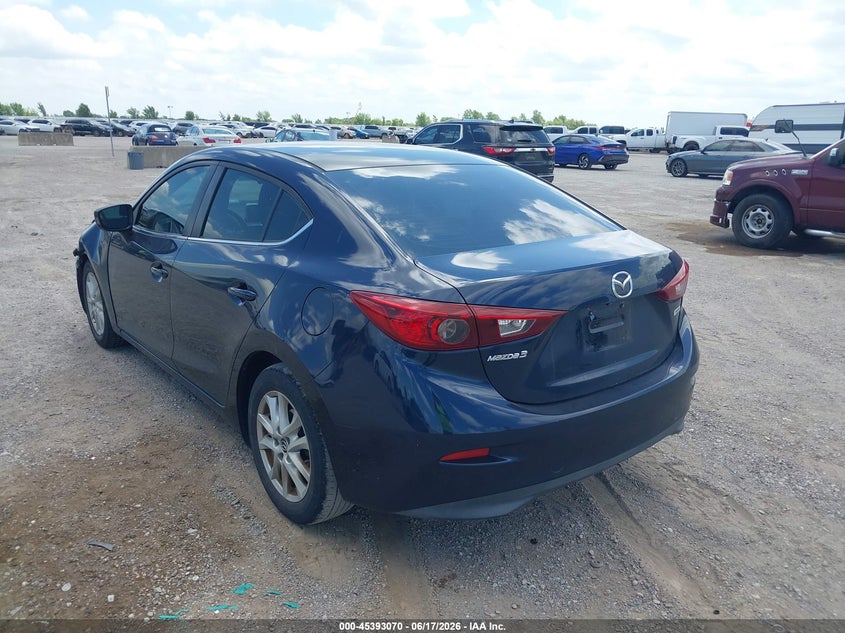 2016 Mazda 3 VIN 3MZBM1U79GM249721 IAAI salvage auction — FRONT END, Salvage (Texas), sold $1,550 on 2026-07-09 (photo 3)
