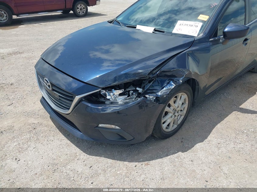 2016 Mazda 3 VIN 3MZBM1U79GM249721 IAAI salvage auction — FRONT END, Salvage (Texas), sold $1,550 on 2026-07-09 (photo 6)