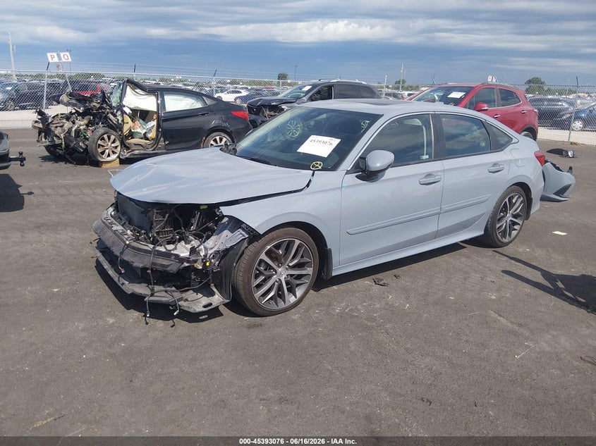 2024 Honda Civic VIN 2HGFE1F94RH314879 IAAI salvage auction — FRONT END, Salvage (Illinois), sold $7,800 on 2026-07-28 (photo 2)