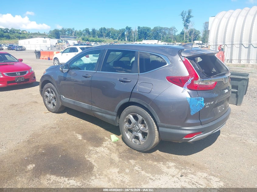 2018 Honda Cr-v VIN 2HKRW2H55JH602401 IAAI salvage auction — REAR END, Salvage Title, sold $7,100 on 2026-07-24 (photo 3)