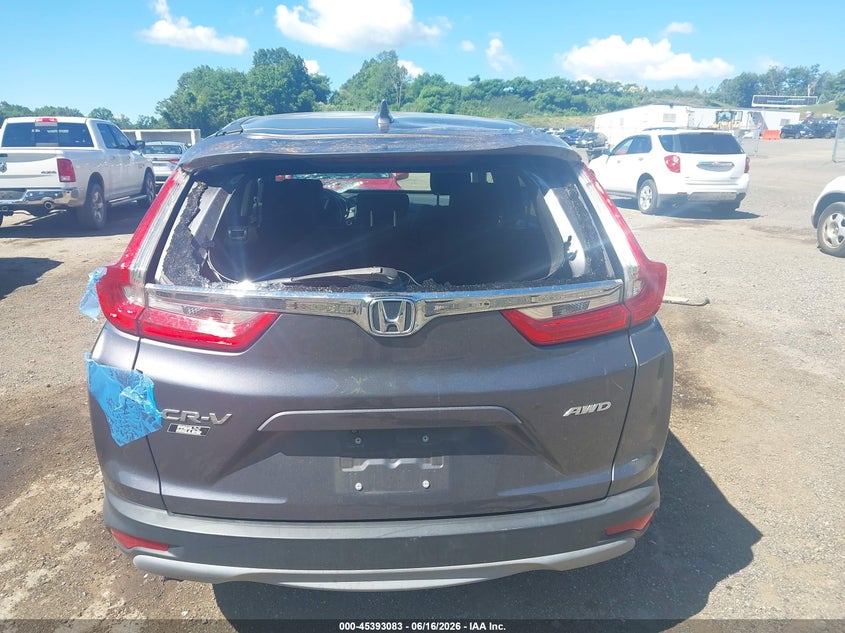 2018 Honda Cr-v VIN 2HKRW2H55JH602401 IAAI salvage auction — REAR END, Salvage Title, sold $7,100 on 2026-07-24 (photo 6)