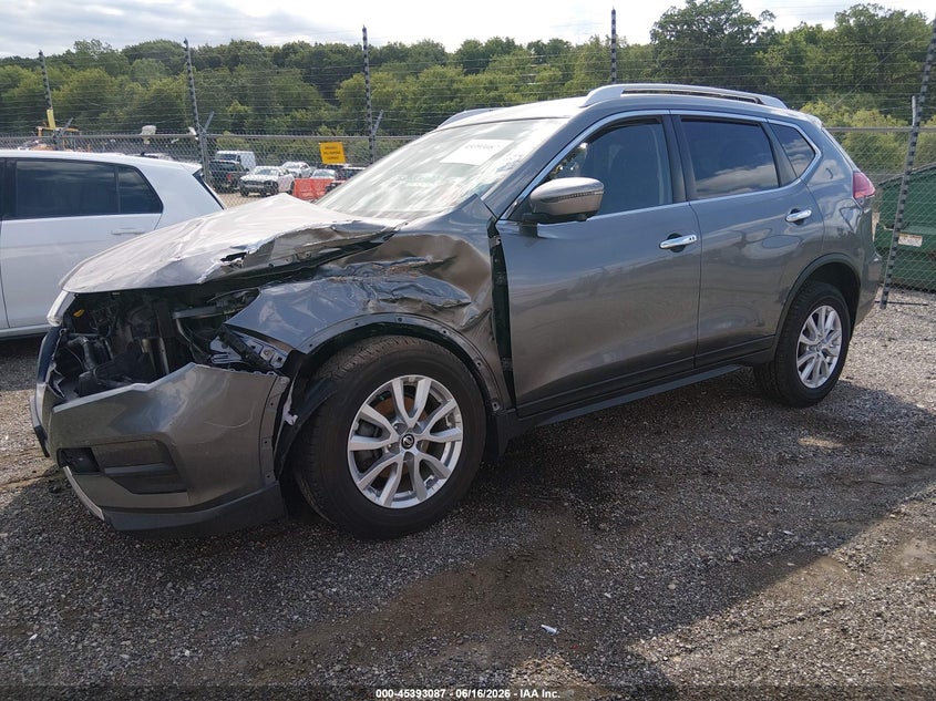 2017 Nissan Rogue VIN KNMAT2MV7HP551753 IAAI salvage auction — FRONT END, Salvage (Illinois), sold $1,325 on 2026-08-01 (photo 2)