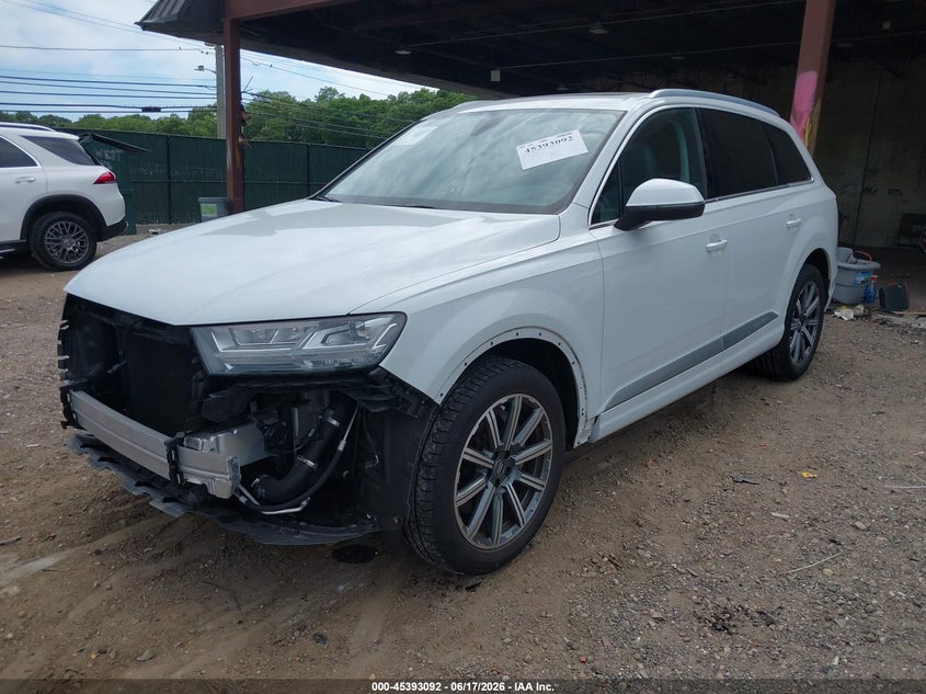 2019 Audi Q7 VIN WA1LHAF70KD014566 IAAI salvage auction — FRONT END, Rebuildable (Florida), sold $15,450 on 2026-07-07 (photo 2)