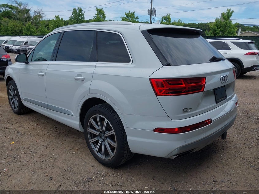 2019 Audi Q7 VIN WA1LHAF70KD014566 IAAI salvage auction — FRONT END, Rebuildable (Florida), sold $15,450 on 2026-07-07 (photo 3)