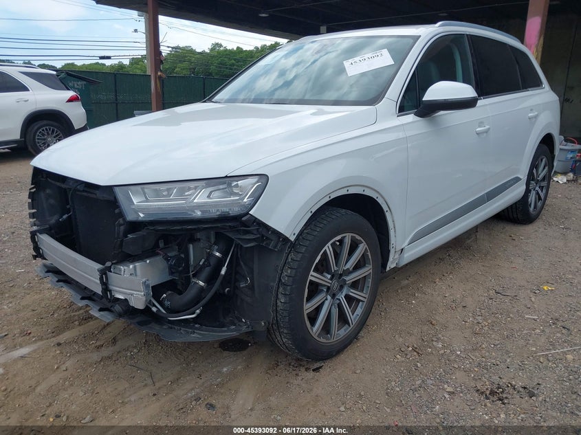 2019 Audi Q7 VIN WA1LHAF70KD014566 IAAI salvage auction — FRONT END, Rebuildable (Florida), sold $15,450 on 2026-07-07 (photo 6)