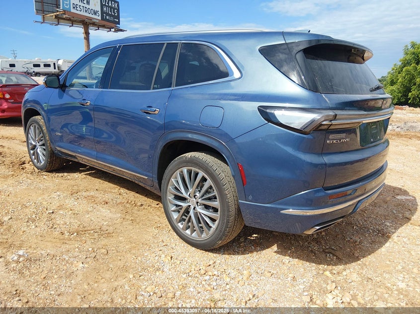 2025 Buick Enclave VIN 5GAERCRS9SJ119293 IAAI salvage auction — HAIL, Clear (Missouri), sold $26,350 on 2026-07-20 (photo 3)