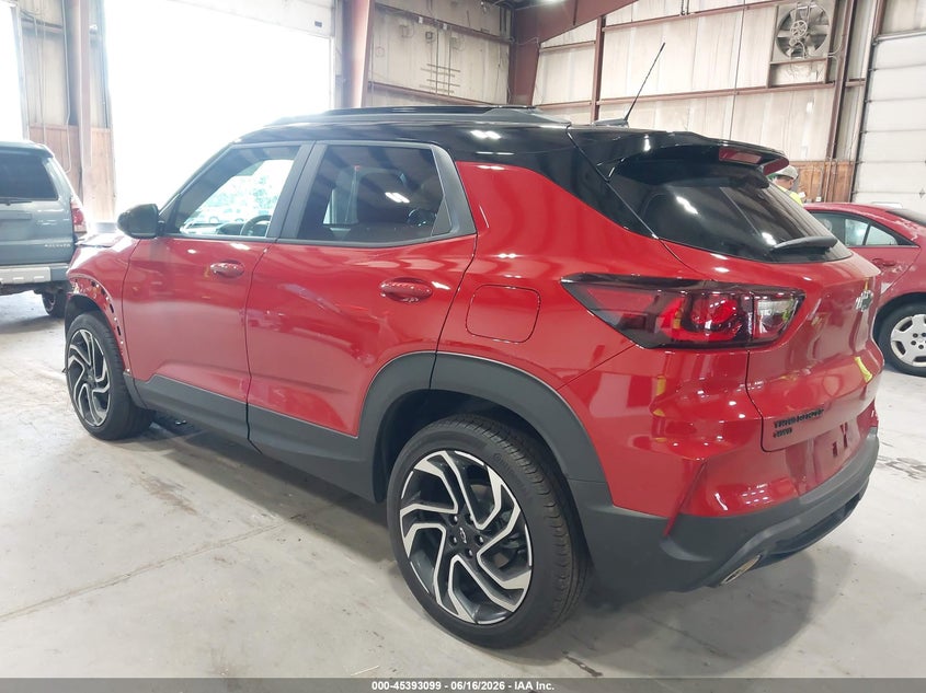 2026 Chevrolet Trailblazer VIN KL79MUSL3TB037382 IAAI salvage auction — FRONT END, Mv-907A (New York), sold $1,450 on 2026-07-29 (photo 3)