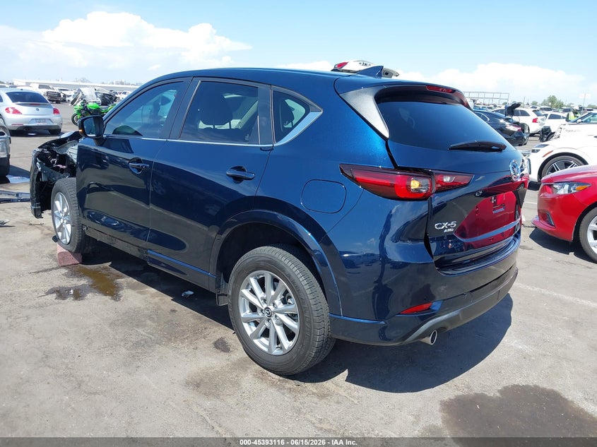 2024 Mazda Cx-5 VIN JM3KFBCL0R0497256 IAAI salvage auction — LEFT FRONT, Salvage (Arizona), sold $10,625 on 2026-07-14 (photo 3)