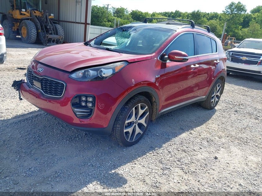 2017 Kia Sportage VIN KNDPRCA62H7063323 IAAI salvage auction — RIGHT FRONT, Salvage (Ohio), sold $3,400 on 2026-07-08 (photo 2)