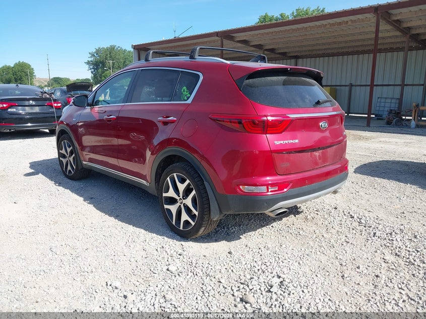 2017 Kia Sportage VIN KNDPRCA62H7063323 IAAI salvage auction — RIGHT FRONT, Salvage (Ohio), sold $3,400 on 2026-07-08 (photo 3)