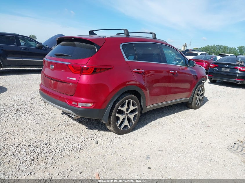 2017 Kia Sportage VIN KNDPRCA62H7063323 IAAI salvage auction — RIGHT FRONT, Salvage (Ohio), sold $3,400 on 2026-07-08 (photo 4)