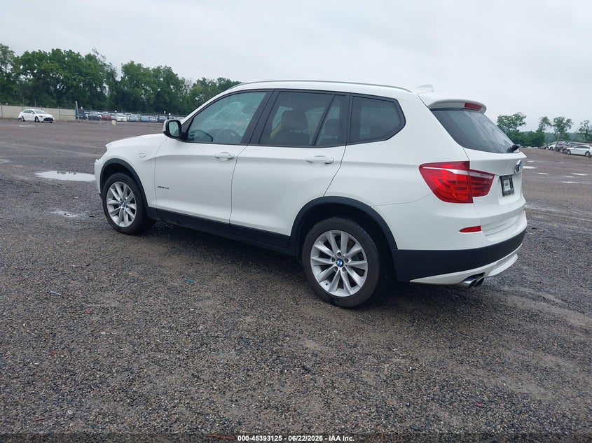2014 BMW X3 VIN 5UXWX9C50E0D22924 IAAI salvage auction — FRONT END, Salvage Title, sold $825 on 2026-07-20 (photo 3)
