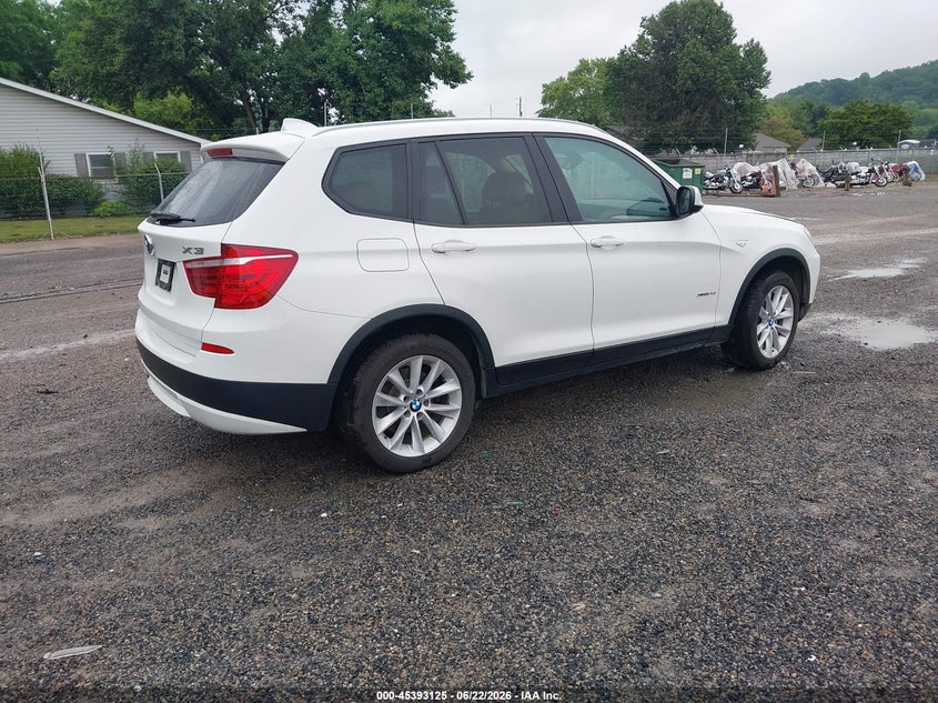 2014 BMW X3 VIN 5UXWX9C50E0D22924 IAAI salvage auction — FRONT END, Salvage Title, sold $825 on 2026-07-20 (photo 4)