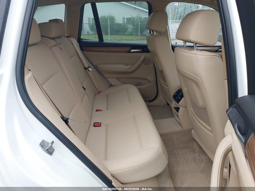 2014 BMW X3 VIN 5UXWX9C50E0D22924 IAAI salvage auction — FRONT END, Salvage Title, sold $825 on 2026-07-20 (photo 8)