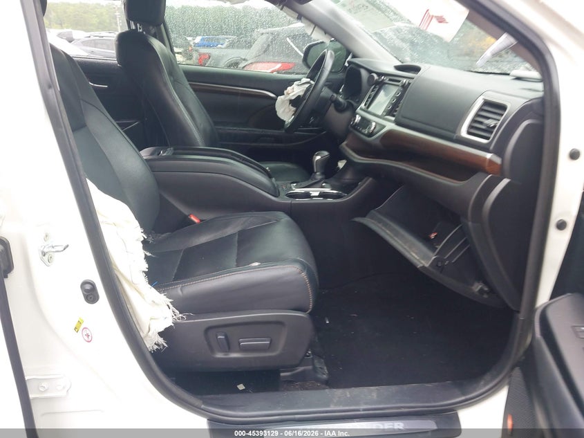 2015 Toyota Highlander VIN 5TDYKRFH6FS054424 IAAI salvage auction — FRONT END, Salvage (Georgia), sold $7,425 on 2026-07-29 (photo 5)