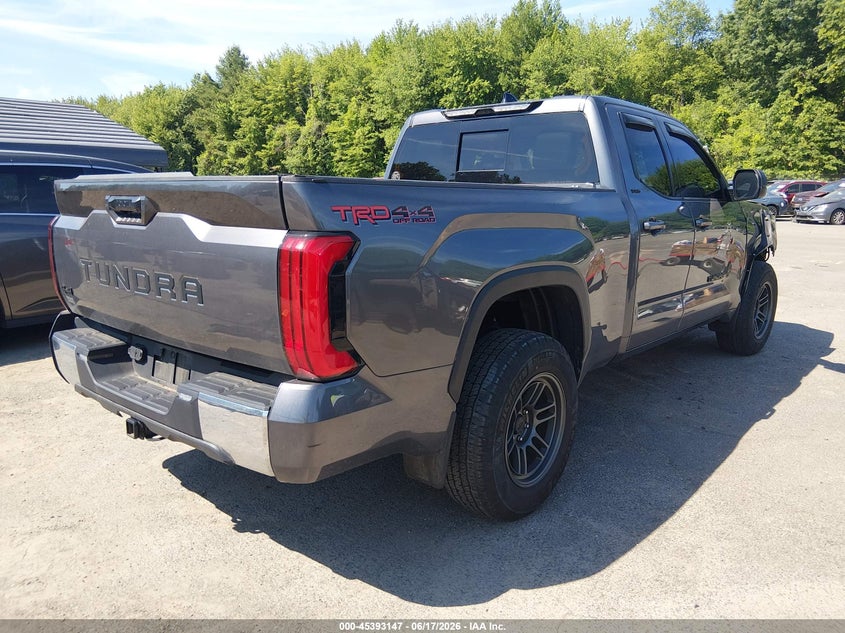 2023 Toyota Tundra VIN 5TFLA5DAXPX123316 IAAI salvage auction — LEFT FRONT, Salvage (Connecticut), sold $18,500 on 2026-07-30 (photo 4)