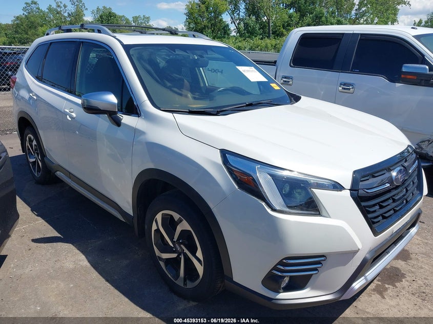 2023 Subaru Forester VIN JF2SKARC8PH511197 IAAI salvage auction — INTERIOR BURN, Salvage (Ohio), sold $12,750 on 2026-07-14 (photo 1)