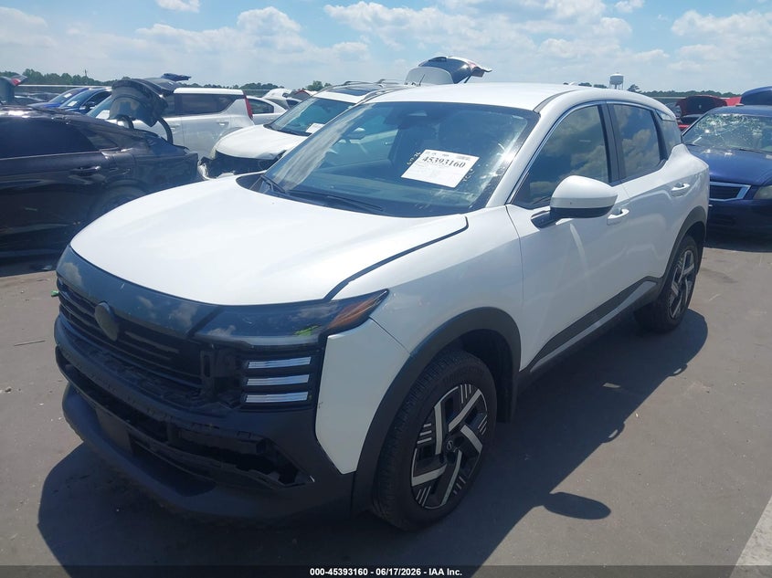 2025 Nissan Kicks VIN 3N8AP6CA8SL394901 IAAI salvage auction — FRONT END, Salvage Title, sold $7,400 on 2026-07-23 (photo 2)