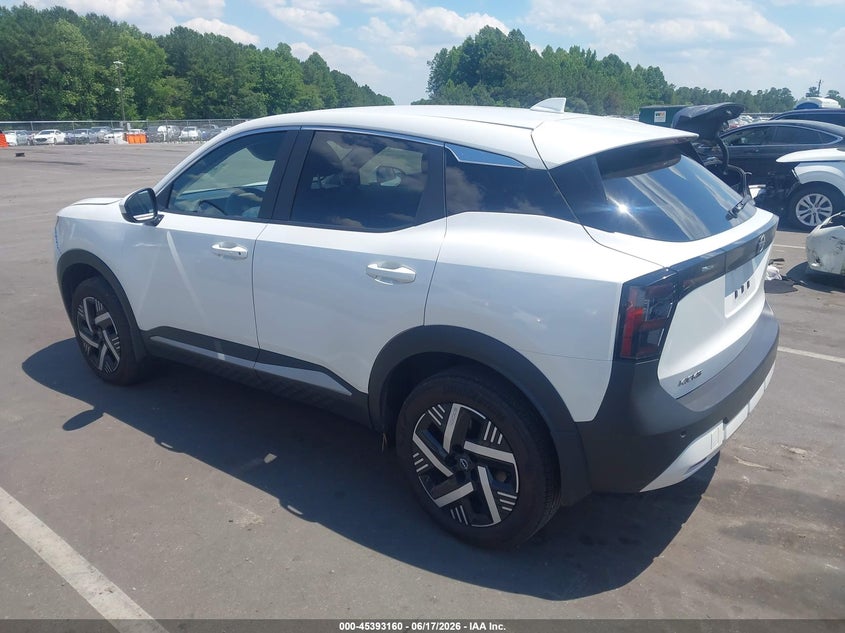 2025 Nissan Kicks VIN 3N8AP6CA8SL394901 IAAI salvage auction — FRONT END, Salvage Title, sold $7,400 on 2026-07-23 (photo 3)