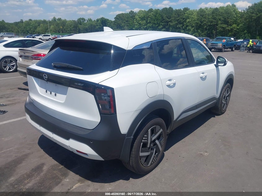 2025 Nissan Kicks VIN 3N8AP6CA8SL394901 IAAI salvage auction — FRONT END, Salvage Title, sold $7,400 on 2026-07-23 (photo 4)