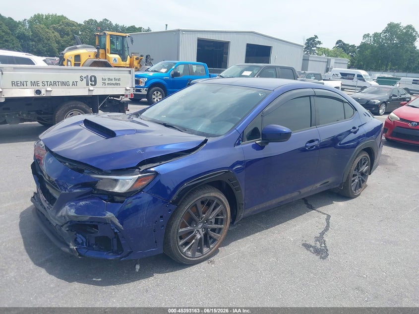2023 Subaru Wrx VIN JF1VBAF61P9816597 IAAI salvage auction — FRONT END, Salvage (Texas), sold $7,000 on 2026-07-19 (photo 2)