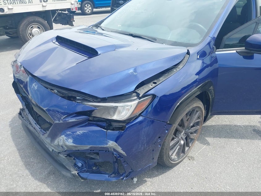 2023 Subaru Wrx VIN JF1VBAF61P9816597 IAAI salvage auction — FRONT END, Salvage (Texas), sold $7,000 on 2026-07-19 (photo 6)