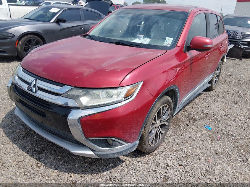 2017 Mitsubishi Outlander VIN JA4AD3A33HZ044420 IAAI salvage auction — REAR END, Salvage Title, sold $1,000 on 2026-07-29 (photo 2)