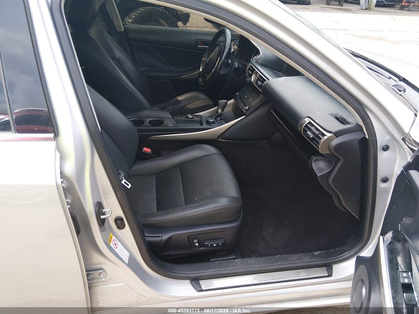 2016 Lexus Is VIN JTHBA1D20G5007517 IAAI salvage auction — FRONT & REAR, Salvage (Louisiana), sold $25 on 2026-07-28 (photo 5)
