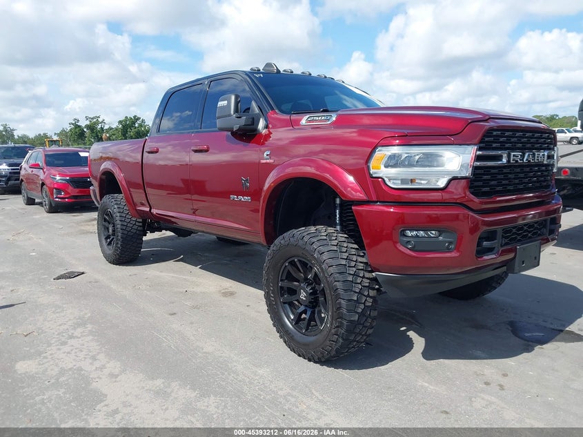 2024 Ram 2500 VIN 3C6UR5DL7RG178934 IAAI salvage auction — REAR END, Salvage Title, sold $28,000 on 2026-07-31 (photo 1)