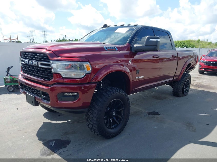 2024 Ram 2500 VIN 3C6UR5DL7RG178934 IAAI salvage auction — REAR END, Salvage Title, sold $28,000 on 2026-07-31 (photo 2)