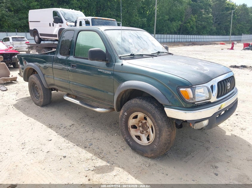 2002 Toyota Tacoma VIN 5TESN92N42Z116053 IAAI salvage auction — FRONT & REAR, Salvage (Georgia), sold $1,275 on 2026-07-16 (photo 1)