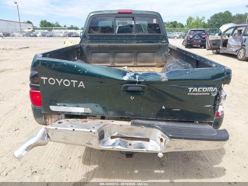 2002 Toyota Tacoma VIN 5TESN92N42Z116053 IAAI salvage auction — FRONT & REAR, Salvage (Georgia), sold $1,275 on 2026-07-16 (photo 6)