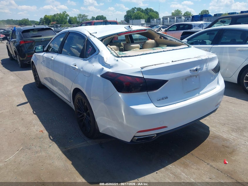 2016 Hyundai Genesis VIN KMHGN4JE9GU132612 IAAI salvage auction — ROOF, Salvage Title, sold $650 on 2026-07-29 (photo 3)